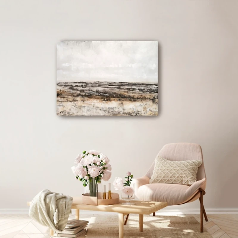 Distant Valley Canvas Art Print