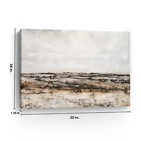 Distant Valley Canvas Art Print