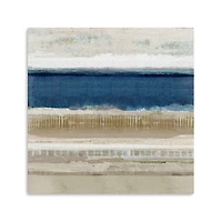 Sandy Blues Canvas Art Print