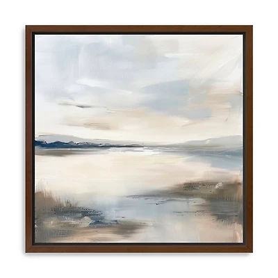 Tranquil Reflections Framed Canvas Art Print