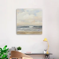 Hazy Shores Canvas Art Print