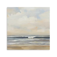 Hazy Shores Canvas Art Print
