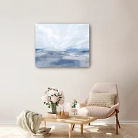 Periwinkle Sea Canvas Art Print