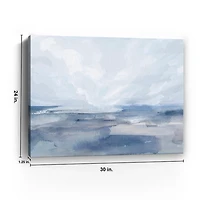 Periwinkle Sea Canvas Art Print