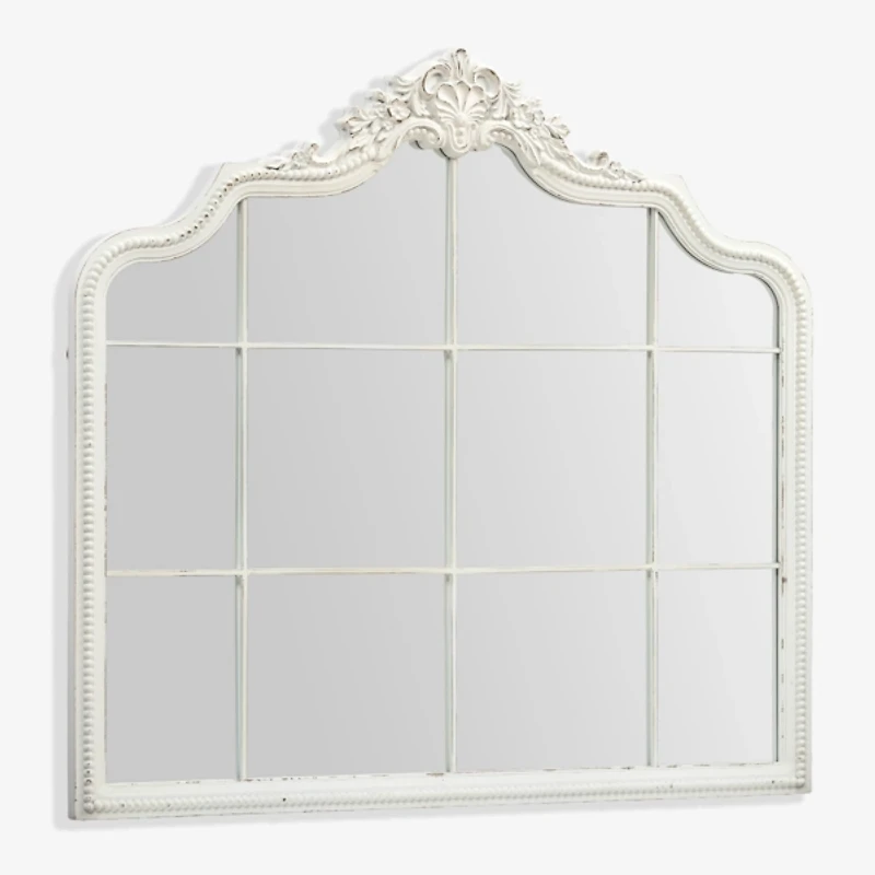 Anne White Bordeaux Wall Mirror