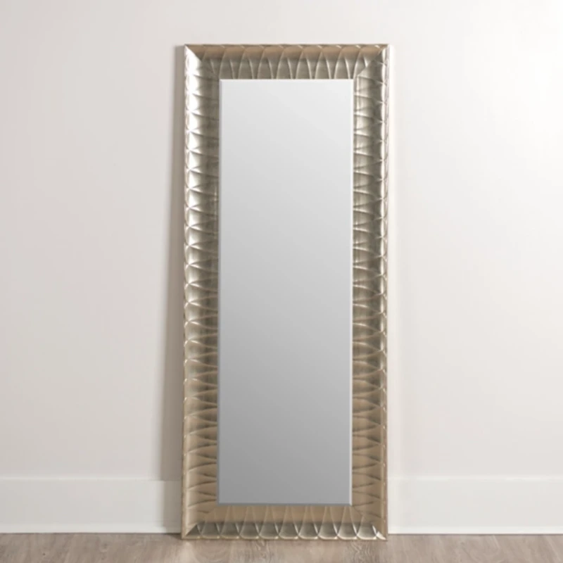Polished Champagne Leaner Mirror
