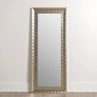 Polished Champagne Leaner Mirror