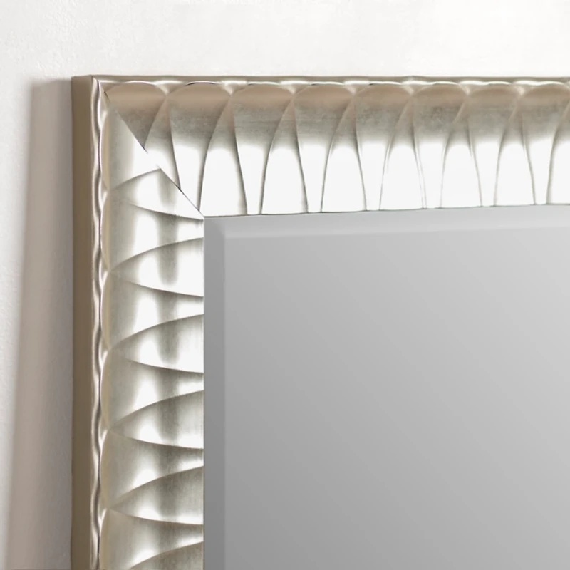 Polished Champagne Leaner Mirror