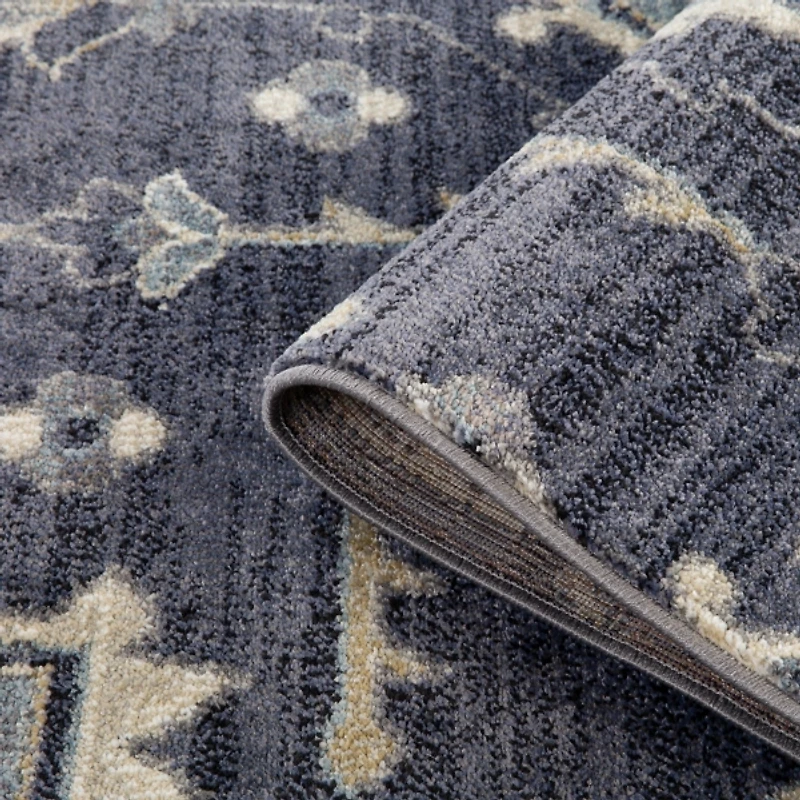 Jordan Eva Purple Medallion Runner, 2x10