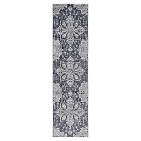 Jordan Eva Purple Medallion Runner, 2x10