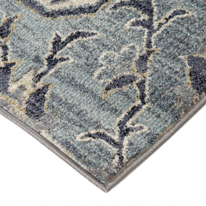 Jordan Eva Purple Medallion Area Rug