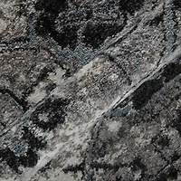 Alexandria Chaves Gray Medallion Area Rug