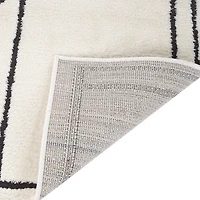 Ivory Moroccan Accent Rug, 2x3