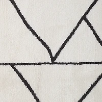 Ivory Moroccan Area Rug, 5x7