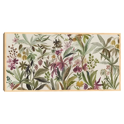 Garden Delight Framed Canvas Art Print