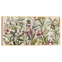 Garden Delight Framed Canvas Art Print