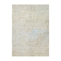 Beige Sotho Washable Area Rug, 5x7