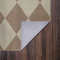 Samara Natural Diamond Washable Area Rug, 5x7