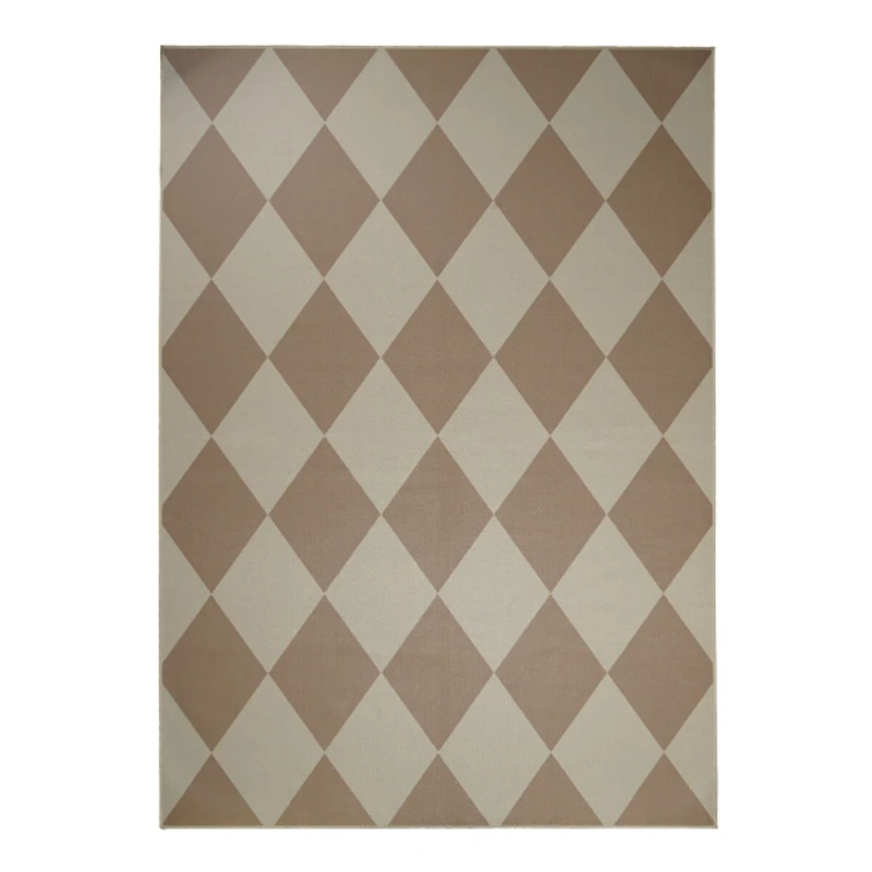 Samara Natural Diamond Washable Area Rug, 5x7