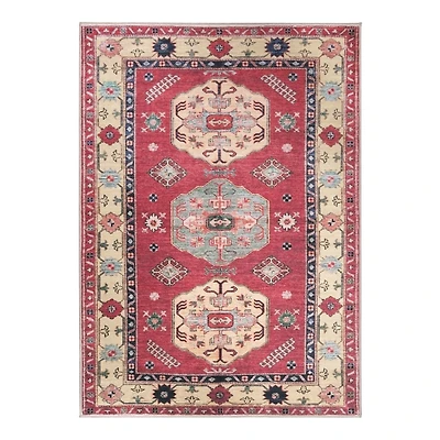 Washable Shary Coral Area Rug, 5x7