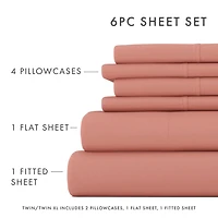 Clay Ultra Soft 6-pc. Full Sheet Set