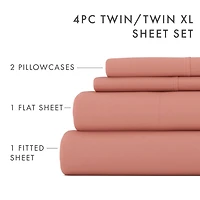 Clay Ultra Soft 4-pc. Twin XL Sheet Set