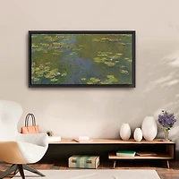 Le Bassin Aux Nympheas Framed Canvas Art Print