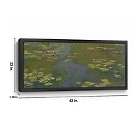 Le Bassin Aux Nympheas Framed Canvas Art Print
