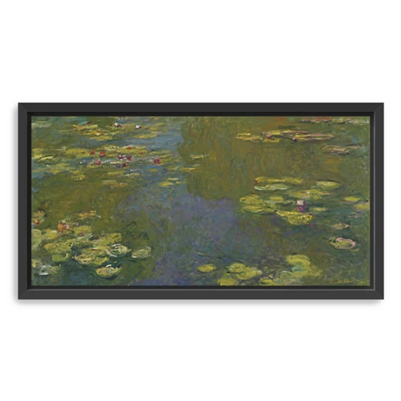 Le Bassin Aux Nympheas Framed Canvas Art Print