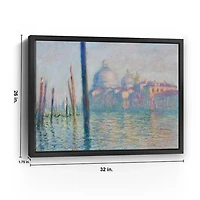 Le Grand Canal-Venice Framed Canvas Art Print