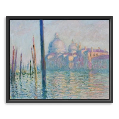 Le Grand Canal-Venice Framed Canvas Art Print