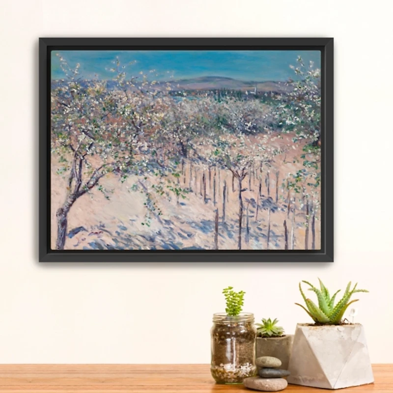 Apple Orchard in Bloom Canvas Art Print, 26x20 in.