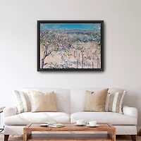 Apple Orchard in Bloom Canvas Art Print, 42x32 in.