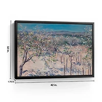 Apple Orchard in Bloom Canvas Art Print, 42x32 in.