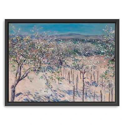 Apple Orchard in Bloom Canvas Art Print, 42x32 in.