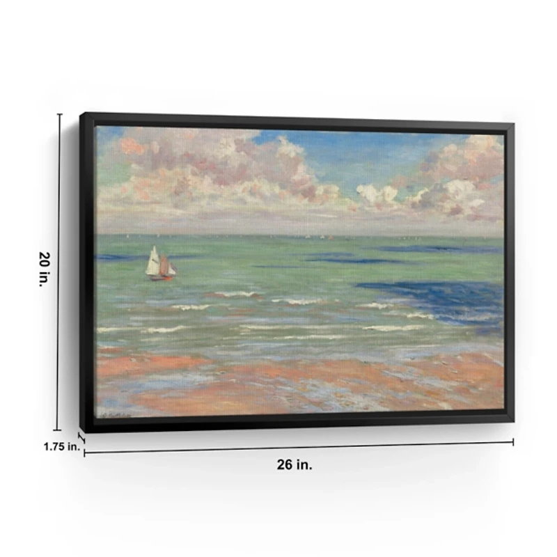 Marine Regates a Villers Canvas Print, 26x20 in.