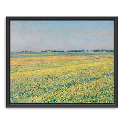 Plain of Gennevilliers Framed Canvas Art Print