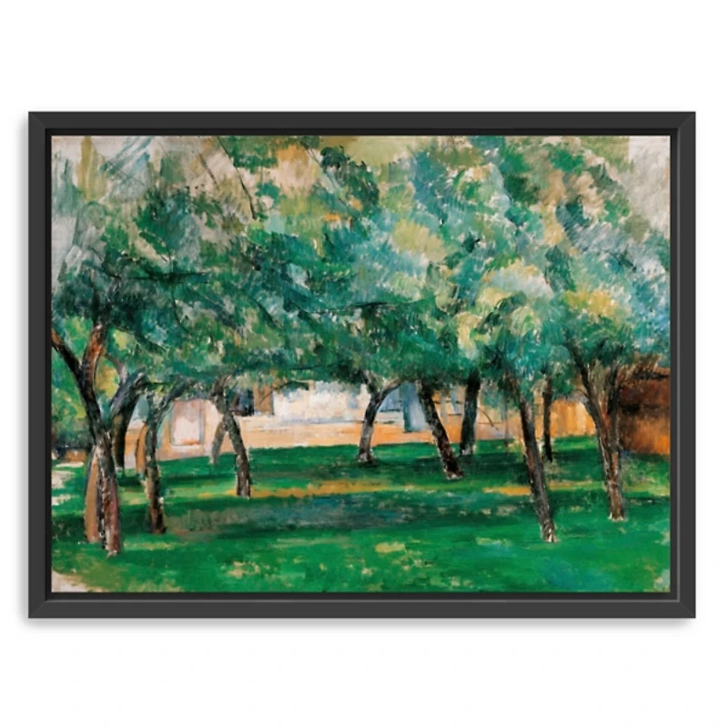 Farm in Normandy Framed Canvas Art Print