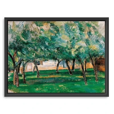 Farm in Normandy Framed Canvas Art Print