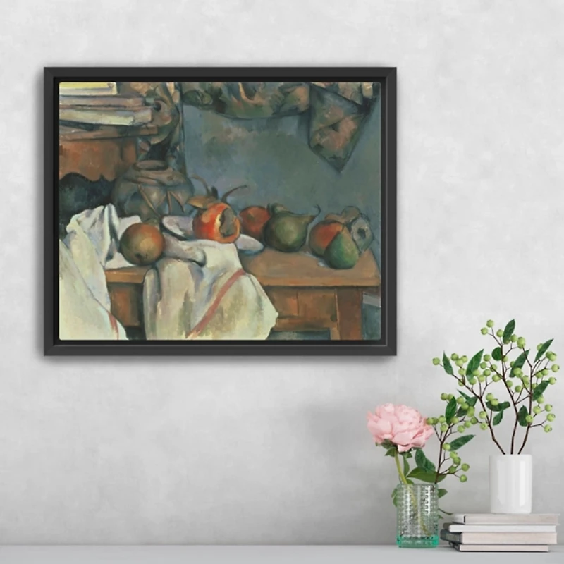 Ginger Pot and Pomegranate Canvas Print, 22x18 in.