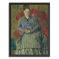Madame Cezanne Framed Canvas Art Print
