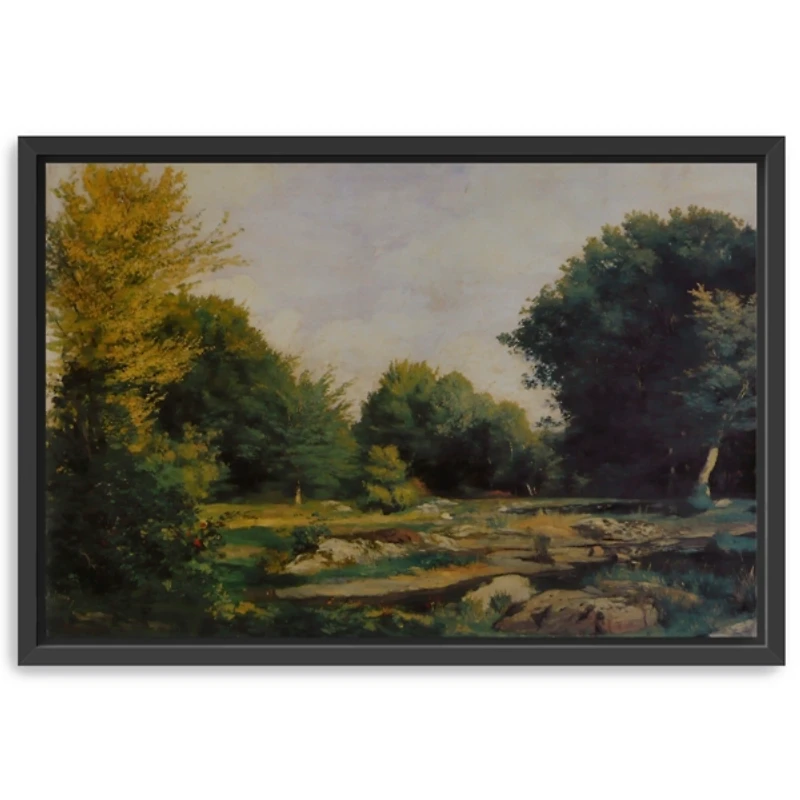 La Clairiere Framed Canvas Art Print, 18x26