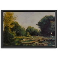 La Clairiere Framed Canvas Art Print, 18x26