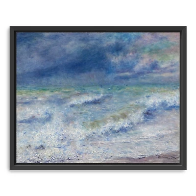 Seascape Framed Canvas Art Print, 26x32