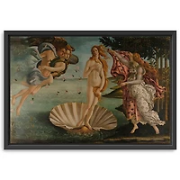 Birth of Venus Framed Canvas Art Print, 36x28 in.