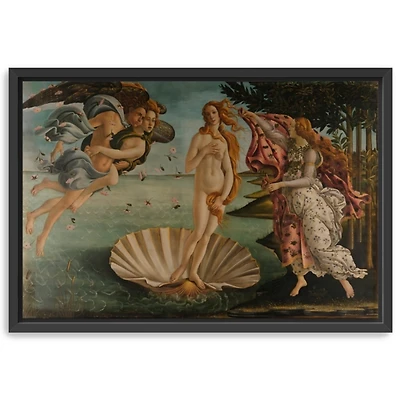 Birth of Venus Framed Canvas Art Print, 48x32 in.