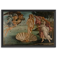 Birth of Venus Framed Canvas Art Print, 48x32 in.