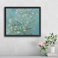 Almond Blossom Framed Canvas Art Print