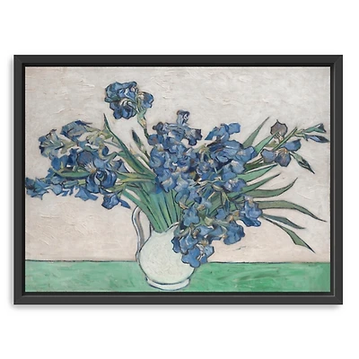 Irises II Framed Canvas Art Print, 42x32 in.