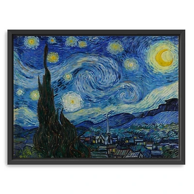 Starry Night Framed Canvas Art Print, 32x42